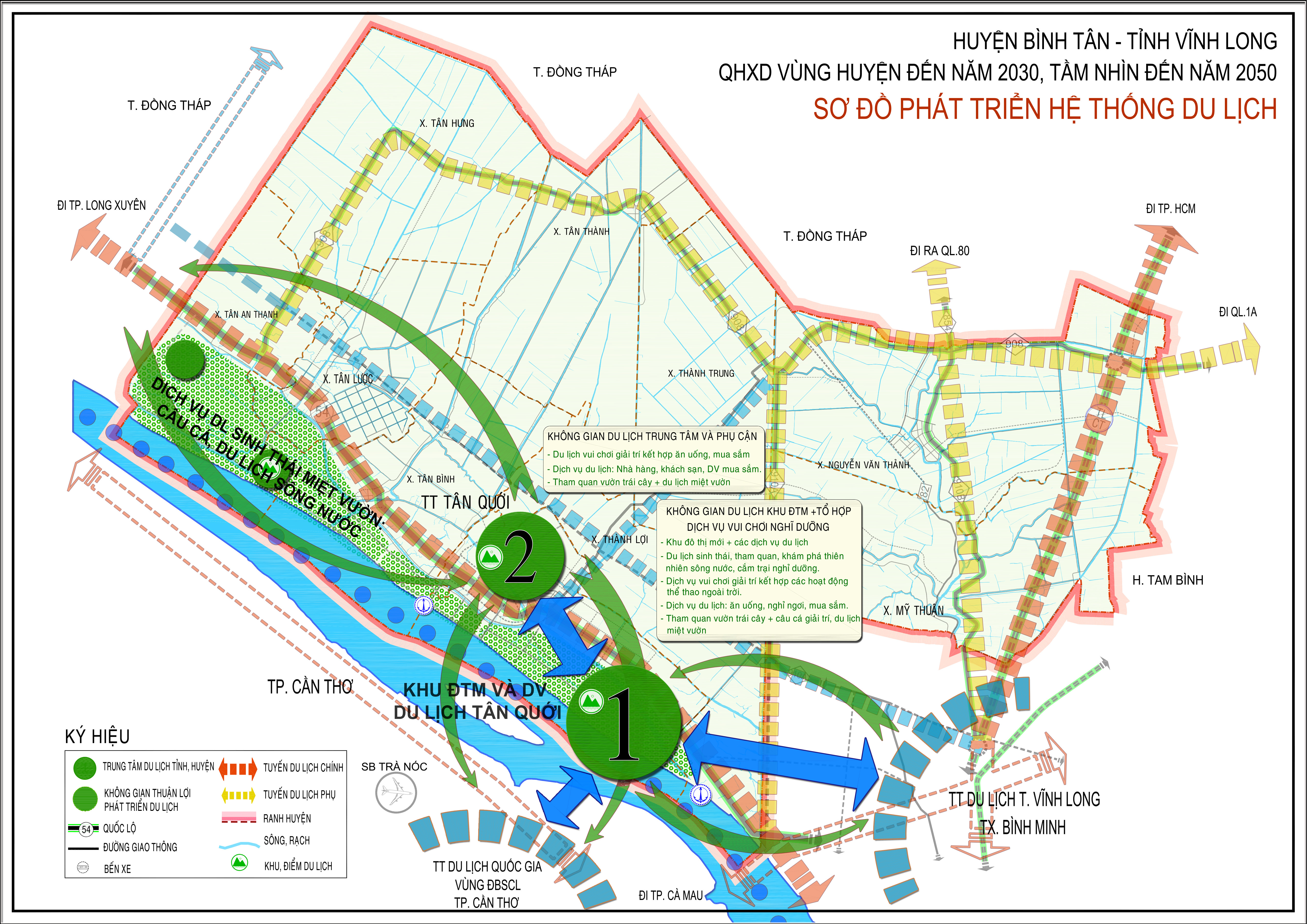 Quy Hoạch Vùng Huyện Bình Tân, Tỉnh Vĩnh Long Đến Năm 2030, Tầm Nhìn Đến Năm 2050